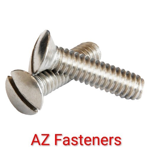 Raised countersunk slotted - countersunk,