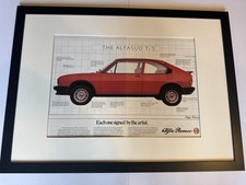 Original Framed Alfa Romeo