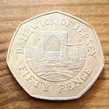Bailiwick of Jersey 50p coin