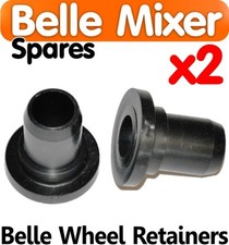 2x Belle Concrete Mixer Wheel Retainers Clips 140 150 Spares Parts Minimix