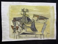 Pablo Picasso drawing and