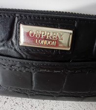 Black Textured Osprey London