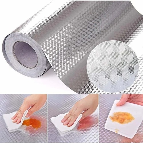 Aluminum foil peel stick - aluminum, &