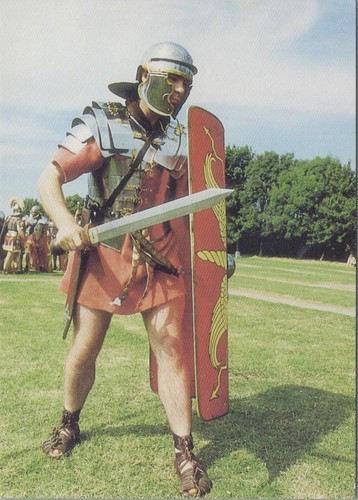 Military postcard legionary - military, postcard-legionary