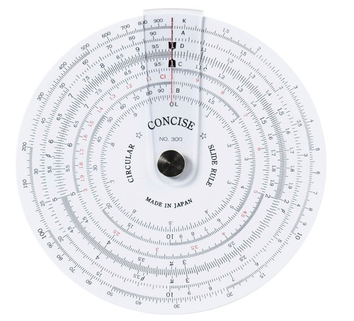 Concise ruler circular slide - concise,