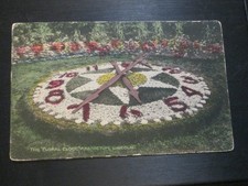 Postcard of The "Floral Clock"
