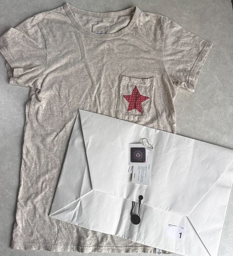 Visvim bandana star - tee, gray