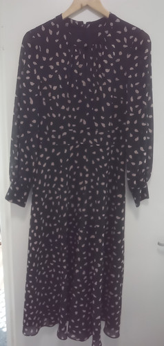 Hobbs dress black and - cream, in