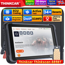 2025 Thinkscan 689BT Car Diagnostic Tool CANFD DOIP 34 Resets OBD2 Scanner UK