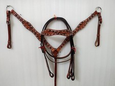 Western Leather Headstall &