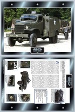 Chevrolet K44 Earth Borer - 1942 - Miltary Vehicles - Atlas Trucks Maxi Card