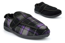Mens Extra Wide Slippers Mens