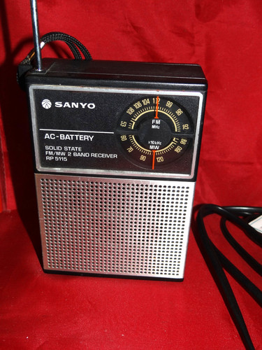 Vintage sanyo 5115 fm - vintage, am/fm