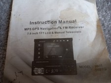 MP5 GPS Navigation & FM