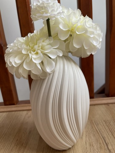 Next white faux dahila flower - next,