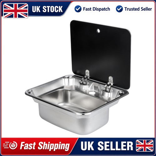 Stainless steel campervan - campervan, sink