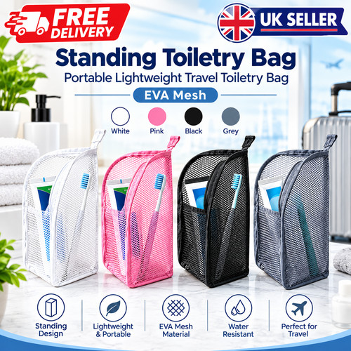 Standing toiletry bag - standing,