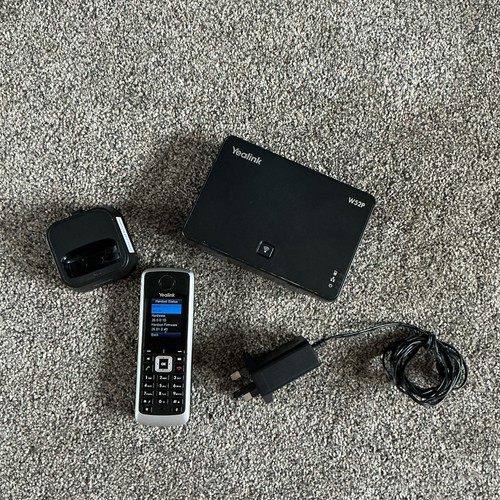 Yealink w52h cordless phone - yealink,