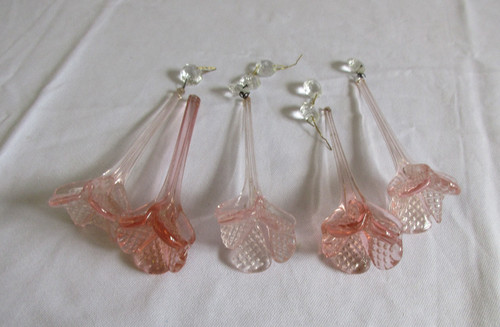 Pink hand blown - 5,