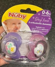Nuby 0-6m 2 Orthodontic