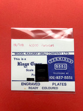 NEW KINGS CROSS NAME PLATES