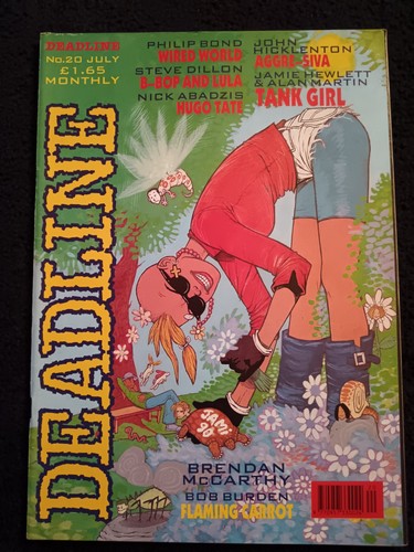Deadline comic magazine - deadline,