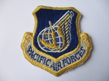 USAF pacific air forces 'dark blue' shield patch