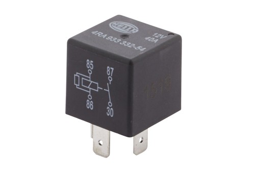 Hella relay main current 12v - main,