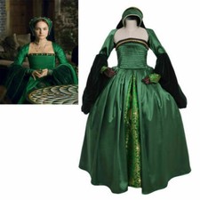 Elizabeth tudor Anne Boleyn green dress costume other Boleyn girls dress