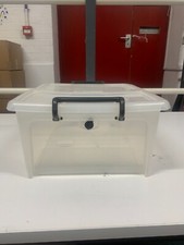 A5 small plastic storage boxes with lids
