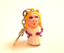 Vintage Original Keyring 1970s/80s The Muppets Miss Piggy  Excellent & Rare