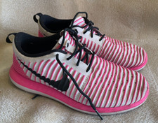 Women's Nike Roshe 2 Running Shoes, Trainers. Size 5. Pink & White.
