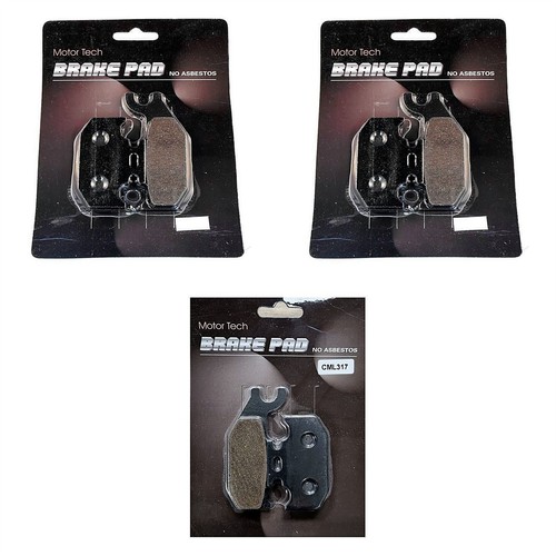 Front rear brake pads for - front,