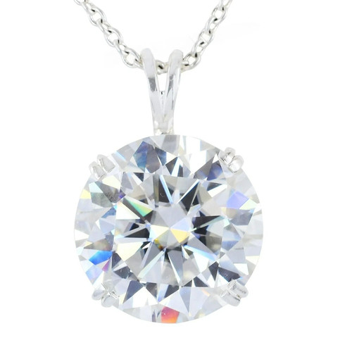 9ct round cut lab grown - round,