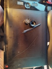 Wacom Intuos 4 Large Graphics Tablet PTK-840 with Pen and USB Cable Used Working