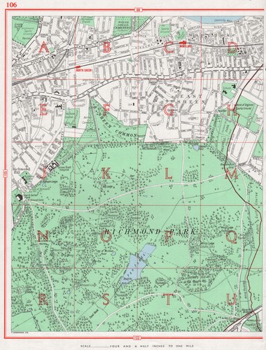 Richmond park east sheen - richmond, park.