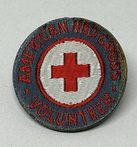 Vintage american red cross - red,