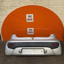 Peugeot 107 Citroen C1 Bumper Rear Back Bumper Gallium Silver KTB MK1 05-14 DP11