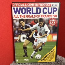 World Cup, All the Goals of France, Vintage 90s, PlayNation, DVD Video, Retro