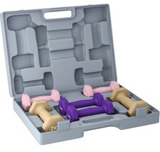 SPORTNOW 9kg Hex Dumbbells Set