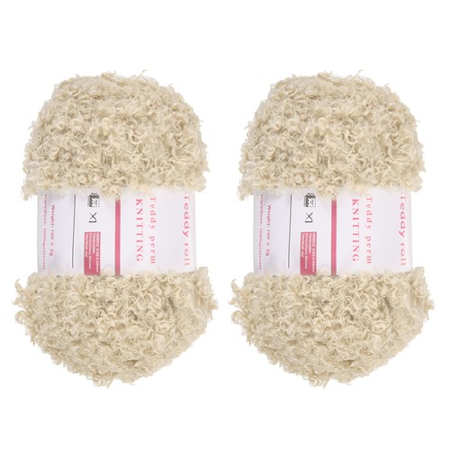 2pcs fur yarn polyester - fur,