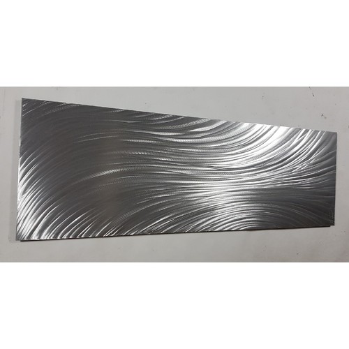 Modern abstract metal wall