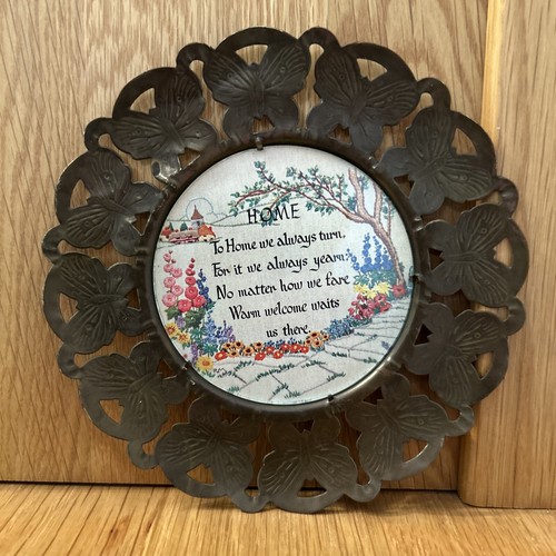Vintage kitsch brass - vintage, butterfly