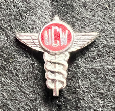 UCW UNION OF COMMUNICATIONS POST OFFICE WORKERS PIN BADGE