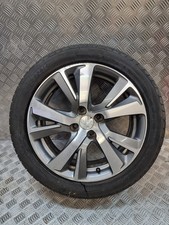 PEUGEOT 2008 / 3008 17" ALLOY WHEEL & TYRE 4mm 205/50/17 6.5J ET20 9678398277