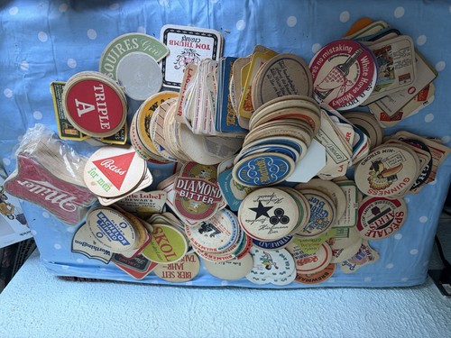 Vintage beer mats - vintage, mats/coasters