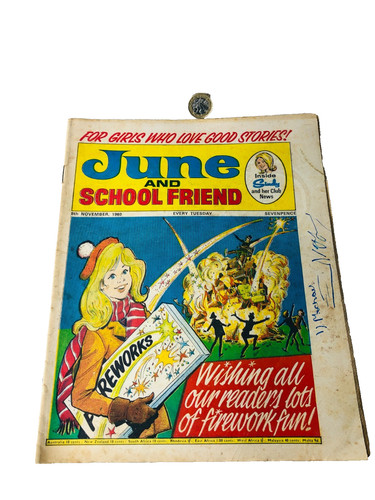 Comic june and school - june,