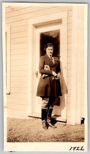Vtg snapshot woman - snapshot,