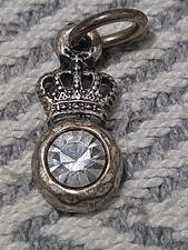 Dyrberg/Kern Vintage Necklace Pendant With Crown