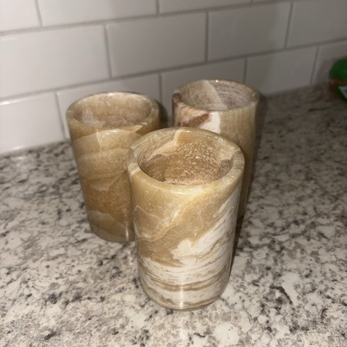 Hand carved natural banded - hand,